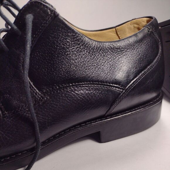 Studio Belvedere Black Leather Dress Shoes Men\'s Size 9.5 D Duke Oxford main image 14